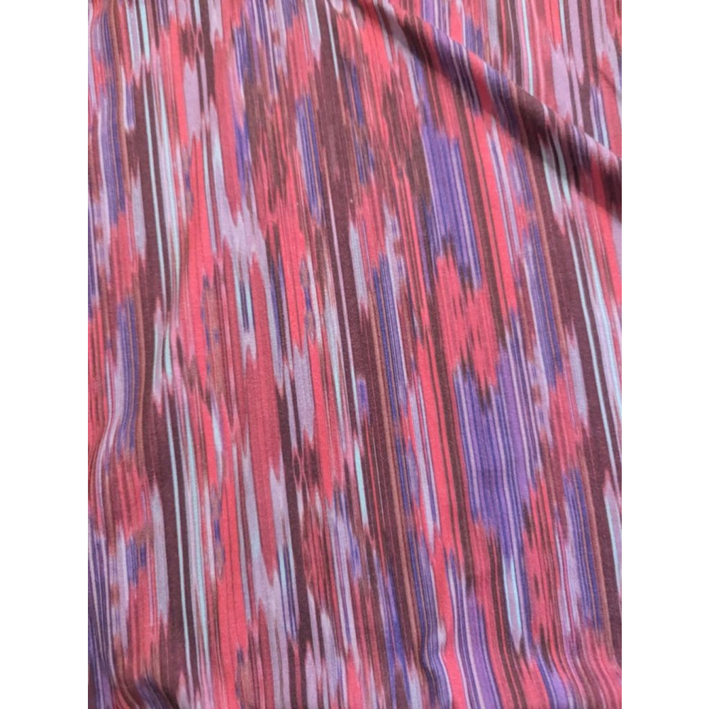 Prana Azalea Dress Purple Pink Patterned Extra Small XS - Picture 5 of 9